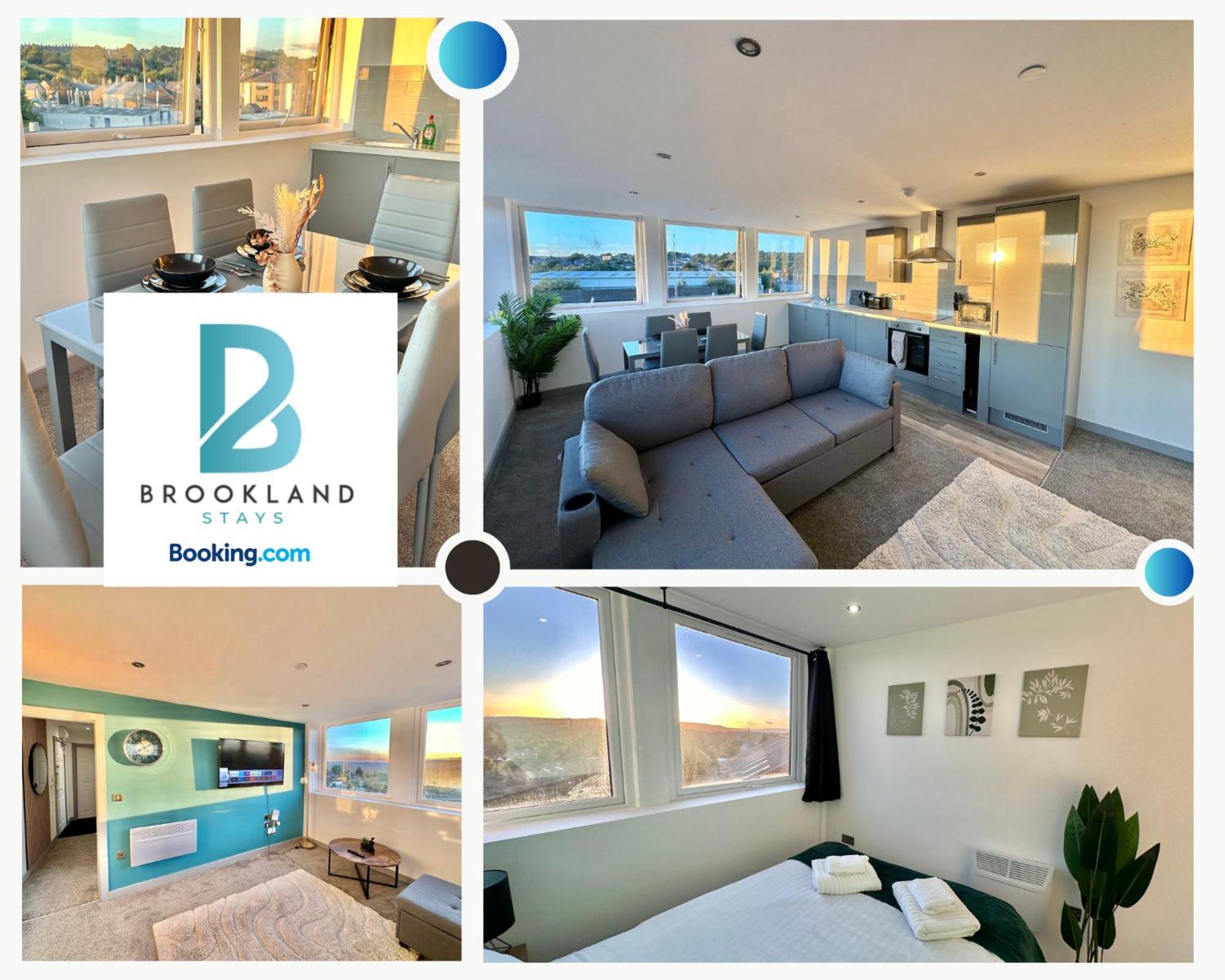 2 Bedroom With Stunning Sunset View, Free Parking And Wifi By Brookland Stays Yeadon Εξωτερικό φωτογραφία